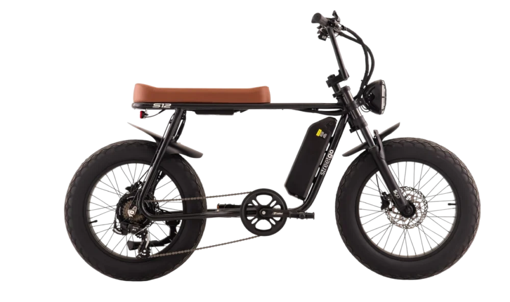 s12 preto - Bike Elétrica StreetGo S12
