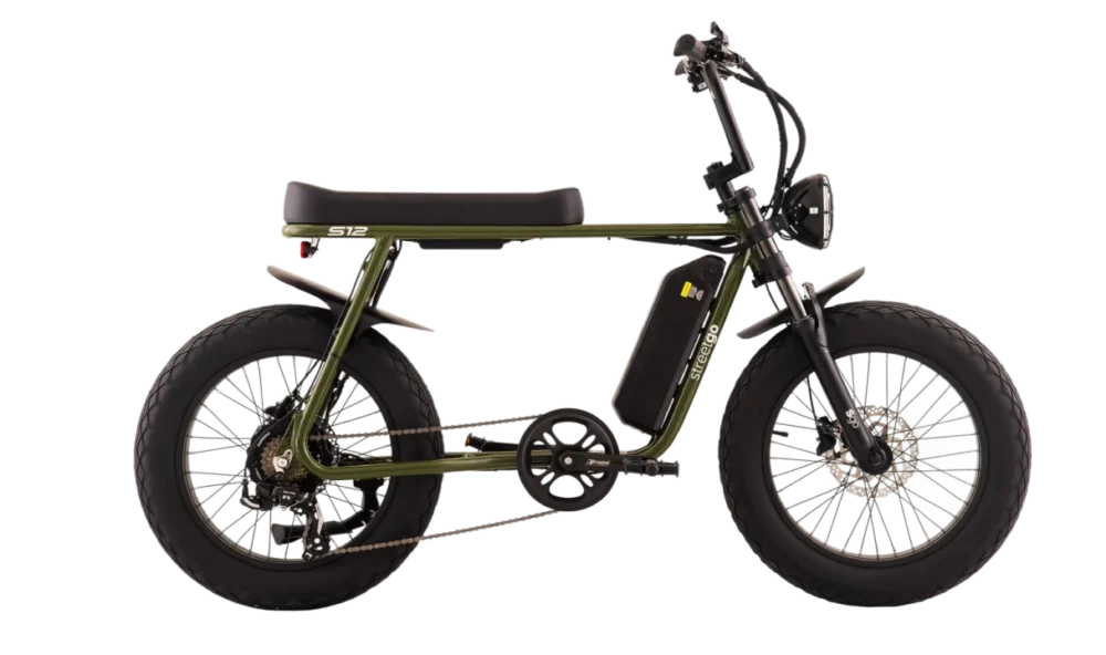 s12 verde - Bike Elétrica StreetGo S12