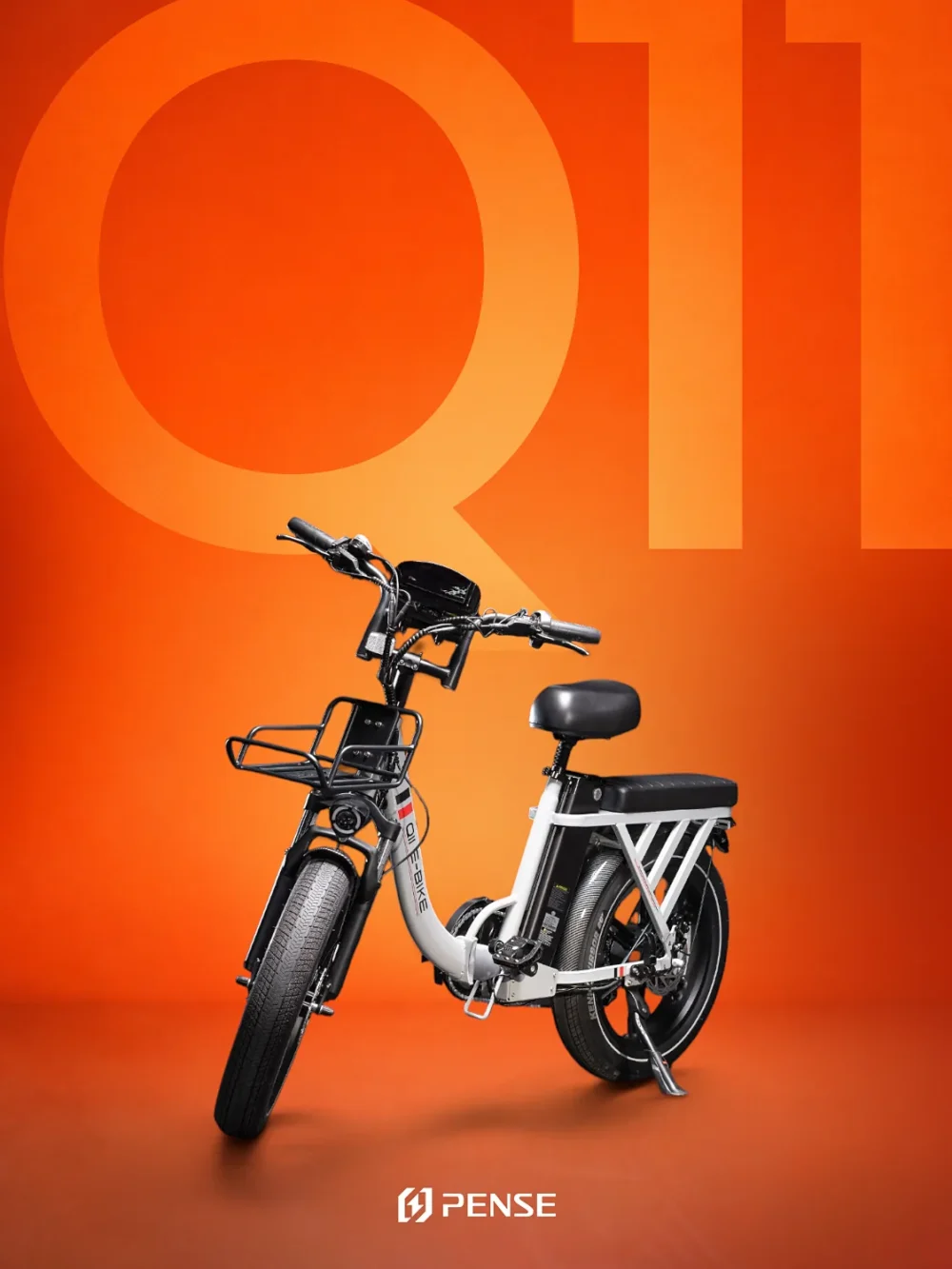 Bicicleta elétrica Q11 Pense
