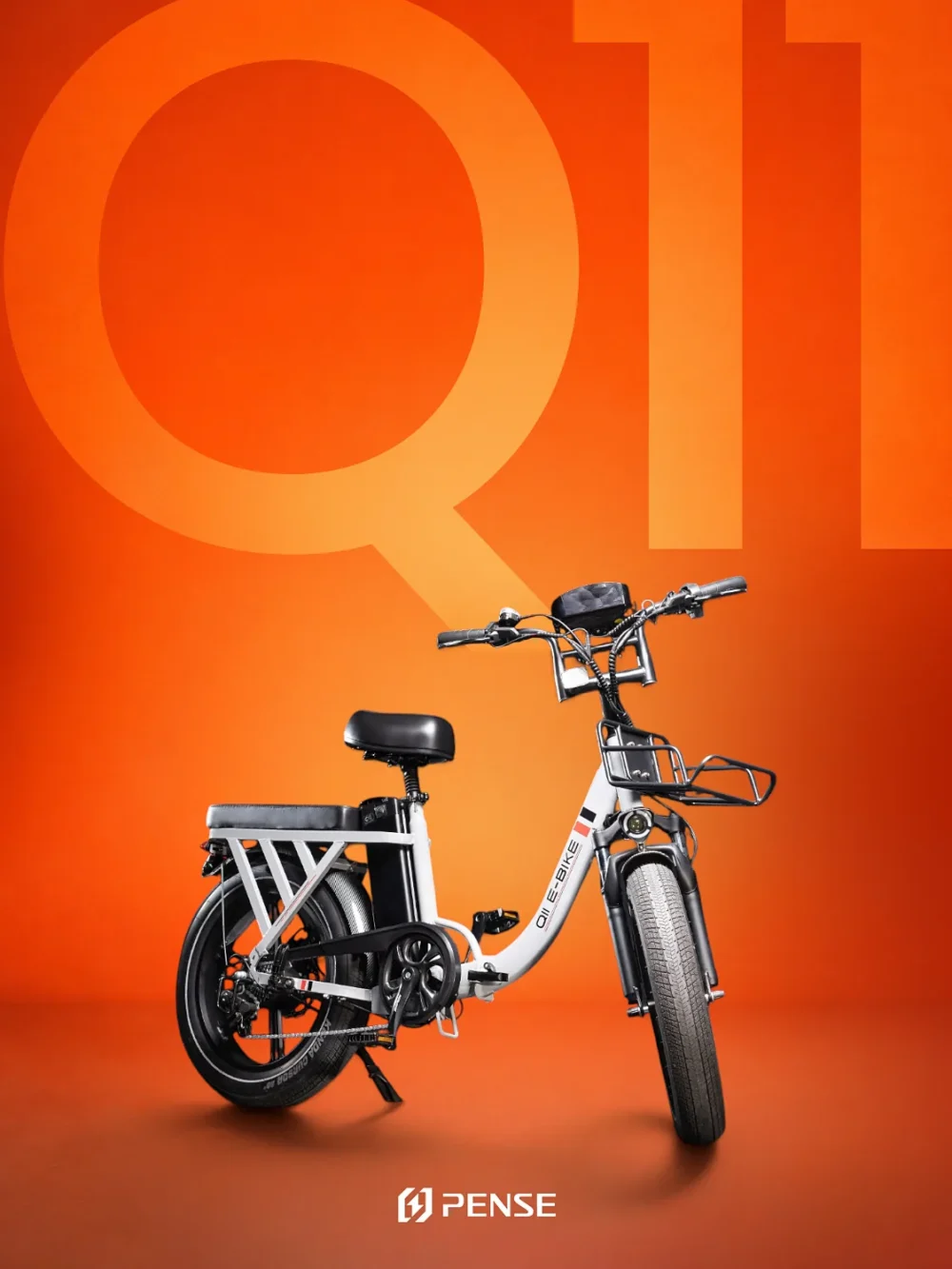 Bicicleta elétrica Q11 Pense