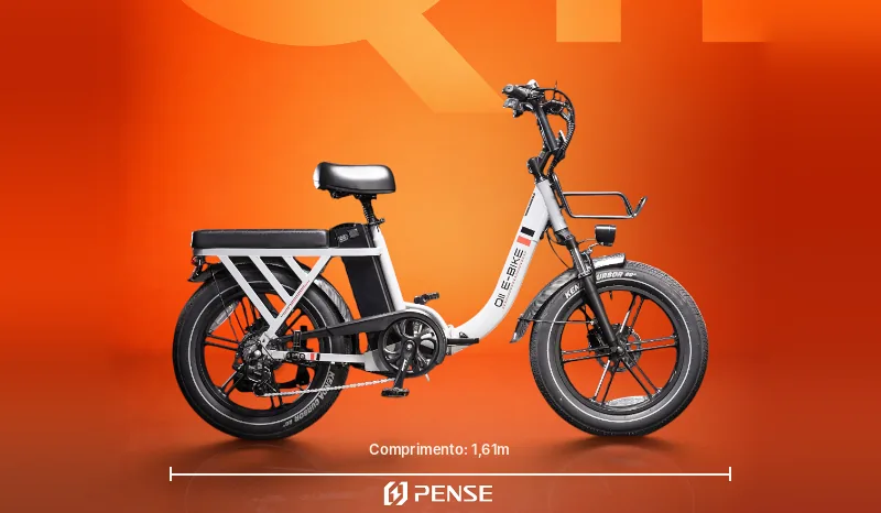 Bicicleta elétrica Q11 Pense